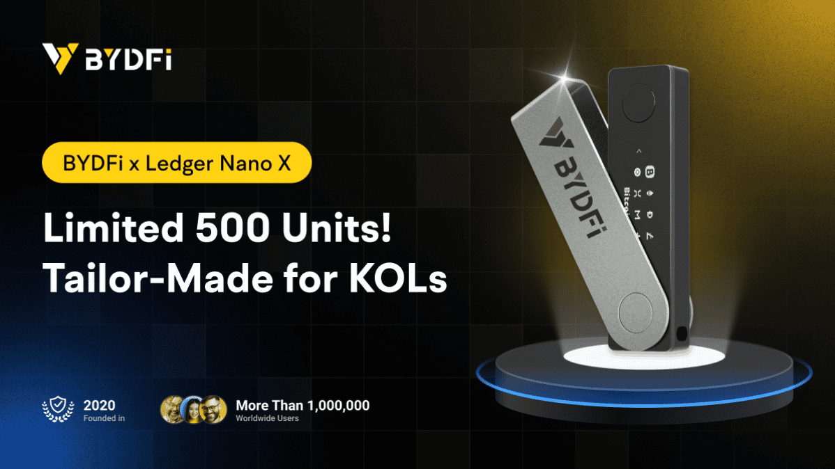 BYDFi and Ledger Launch Global Campaign with Limited BYDFi x Ledger Nano X